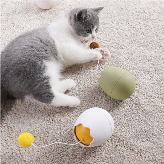 Eggshell Funny Interactive Cat Toy
