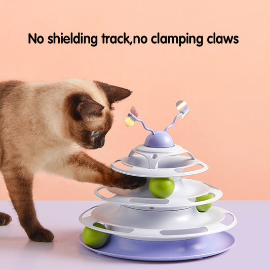 New "Lost Forest" Cat Tower Cat Turntable Toy