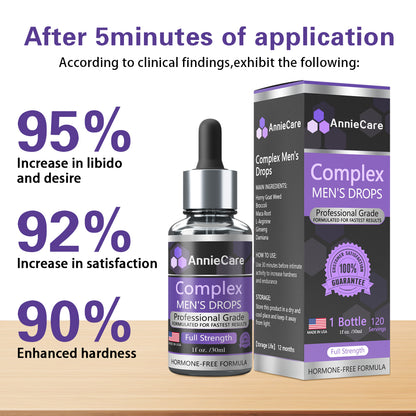AnnieCare® Complex Men's Drops🚀[Super-Potent Upgraded Version💥]🛬
