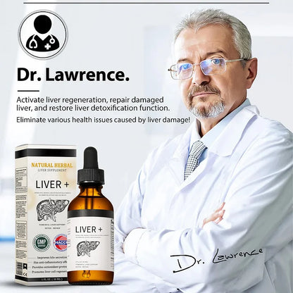 AnnieCare® Suplemento natural à base de ervas para o fígado - Poderoso suporte ao fígado - Desintoxicação e reparo - Reduz o açúcar no sangue e os lipídios