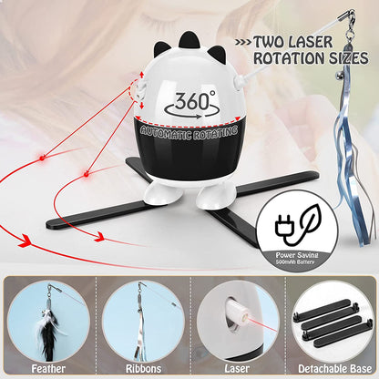 New Automatic Teaser Cat Toy | Laser Cat Toy